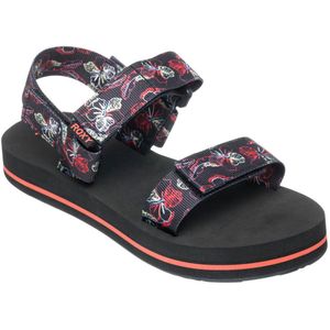 Roxy - Cage - Sandalen - Zwart - Textiel en Kunststof