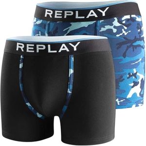Replay - Ondergoed - 2-pack Boxers - Katoen/elastaan