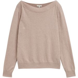 TOM TAILOR - Trui - Taupe - Lange Mouw - Normale Pasvorm