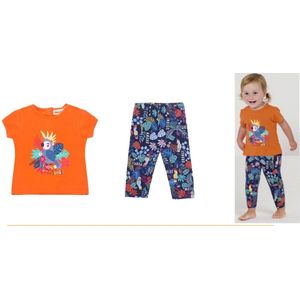 LEUK SETJE VOOR MEISJES ( PAPEGAAI)