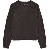 Vero Moda - Aquarius Raglan Sweater - Donkerbruin - Dames