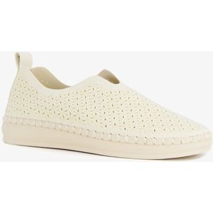 Hush Puppies Daisy dames instappers wit - Maat 38 - Uitneembare zool