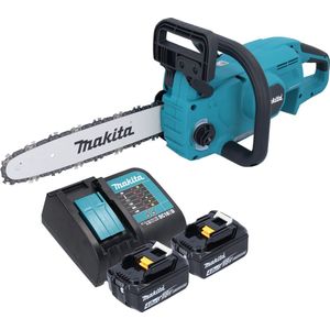 Makita DUC 307 SM2X3 Accu-kettingzaag 18 V 30 cm borstelloos + 2x accu 4.0 Ah + lader