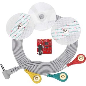 Spiersensor Elektromyografisch Sensor Spiersignaalanalysesysteem Met Emg-Verbindingslijn + Testvacuunpads Voor Het Meten en Bewaken Van Spieractiviteit