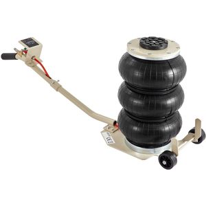 Triple Bag Airbag Krik - 3 Ton Liftcapaciteit en 450 mm Hefhoogte voor Auto en Garage