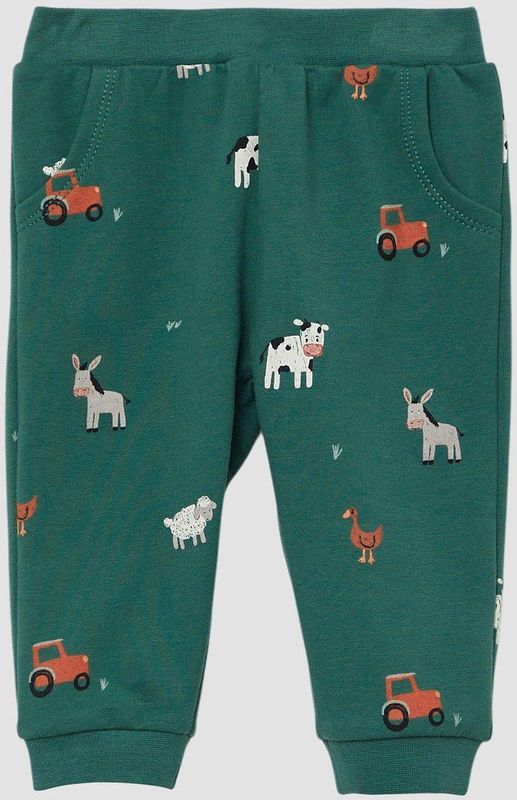 Legging - Zacht - Geborstelde Sweatstof - Met All-over Print