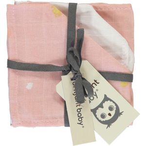 Briljant Baby - Monddoek Sunny Pink - 3 Stuks