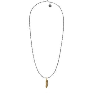 SILK Jewellery - Zilveren Ketting - Essentials - X061SBR.45 - Maat 45,0