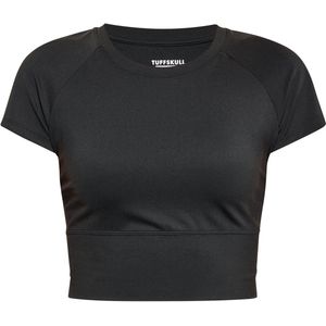 TUFFSKULL - Crop-Top - Sportief - Elastisch - Korte Mouwen