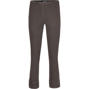 Robell Bella Dames Comfort Jeans - Donker Bruin - EU46