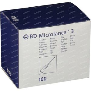 BD Microlance - Injectienaald - Oranje - 0,5 x 25 mm - 100 stuks