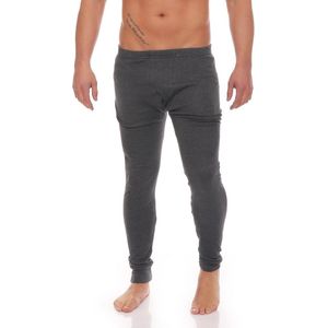 Thermische Onderbroeken voor Heren - Set van 2 - Antraciet - Maat 8
