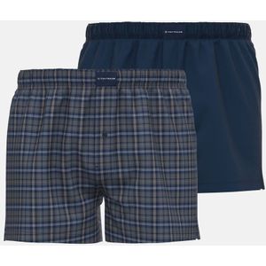 TOM TAILOR - Boxershorts - Blauw - 2-pack - Wijde