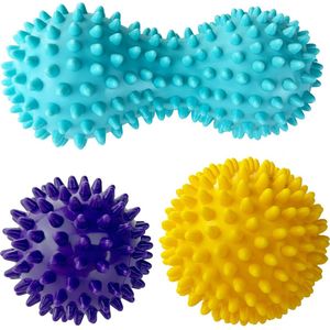 La'Moussawi ® Diep Werkende Massageballen Set voor Spierontspanning en Pijnverlichting, Compact en Draagbaar