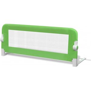 vidaXL Bedhekje peuter 102x42 cm groen