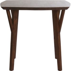 Light & Living Vierkante Bistrotafel Quenza - Acaciahout - 85 x 85cm - Bruin