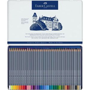 Faber-Castell aquarel kleurpotlood - Goldfaber - etui 36 stuks - FC-114636