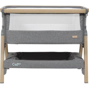 Tutti Bambini Cozee Bedside Wieg - Oak/Charcoal