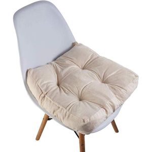 Zacht zitkussen met banden voor stoel, huis, tuin, auto, kantoor, eetkamerstoel - 1 stuks floor pillow