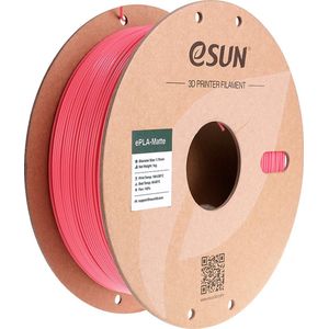 eSUN - ePLA Matte - Filament - Aardbei Rood - 1,75 mm - 1 Kg