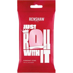 Renshaw Rolfondant Pro - Roze - 250g