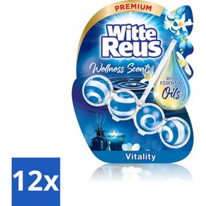 Witte Reus - Wellness Scents Toiletblok - Vitality - 1 Toiletblok - Voordeelverpakking - 12 stuks
