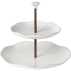 Costa Nova & Casafina - Taartplateau 'Cook & Host' (29cm, Wit)