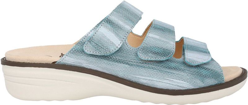 Ganter Hera - dames sandaal - blauw - maat 39 (EU) 6 (UK)