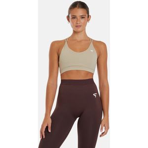 Squatproof Top Motion Double Shoulder Strap Sports Bra