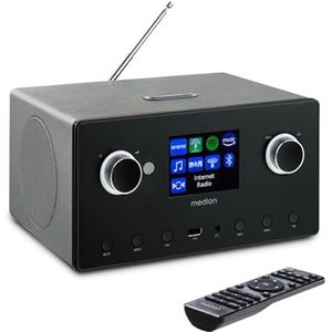 2.1 Internet Radio met Subwoofer - DAB+, UKW, Bluetooth, Streaming en Meer