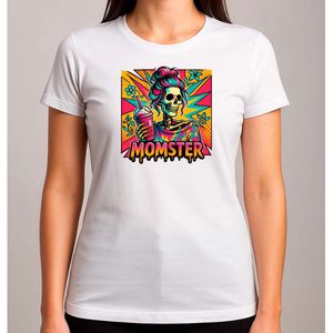 MomSter - T Shirt - MomLife - BestMom - SuperMom - LoveYouMom - Cute - MamaLeven - BesteMama - SuperMama - LieveMama - Gift