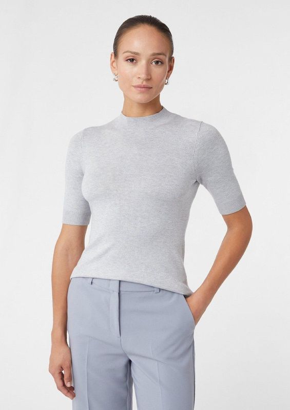 comma - Gebreide Trui - Zwart