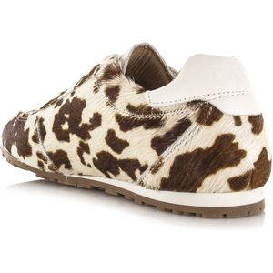 DWRS - SAVA cow hair on sneakers beige