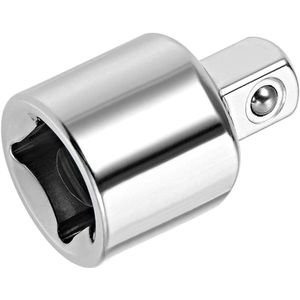 Allecto plus socket reducer voor Driver/Wrench gebruik - Rode verloopstuk [3/8 Inch Drive (F) x 1/4 Inch (M)] - Vrouwelijk naar Mannelijk Converteerder.