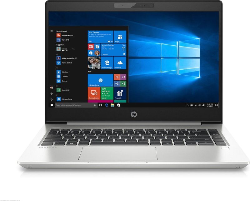 HP ProBook 440 G6 Intel® Core™ i3 i3-8145U Laptop 35,6 cm (14") HD 4 GB DDR4-SDRAM 128 GB SSD Wi-Fi 5 (802.11ac) Windows 10 Pro Zilver
