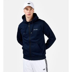 Ajax-hooded sweatvest navy logo mijn club senior