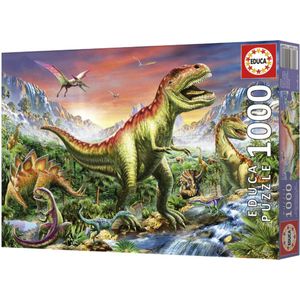 Puzzel Educa Dinosaurussen 1000 Onderdelen
