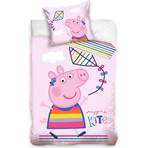Nickelodeon Dekbedovertrek Peppa Pig 100 X 135 Cm Katoen Roze
