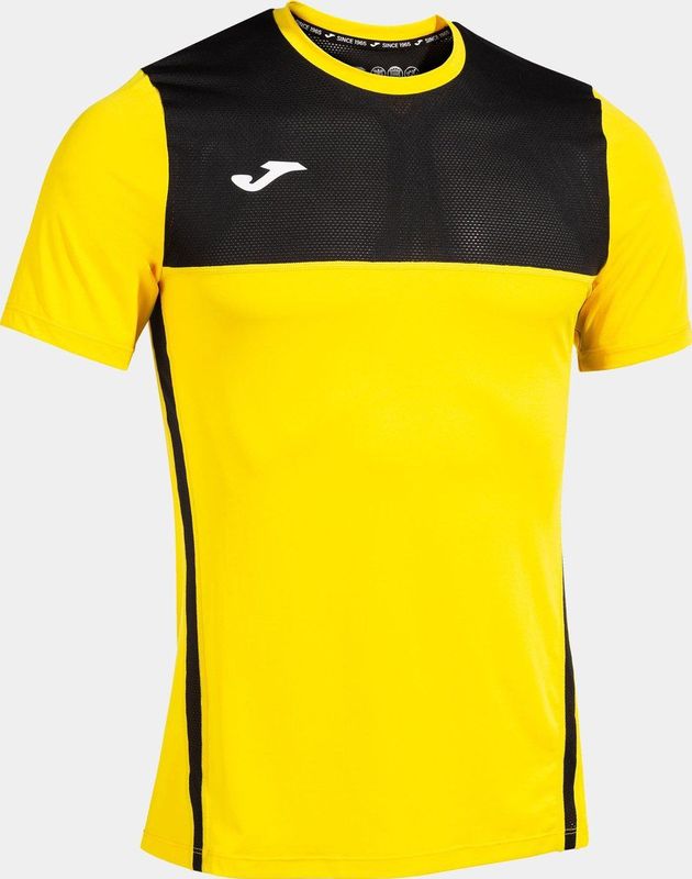 Sport t-shirt joma r-trail geel-zwart geel s