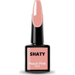 SHATY® BIAB – Builder in a Bottle – BIAB Nagel Builder Gel – BIAB Nagellak – Peach Pink - HEMA & TPO Free – 8ml