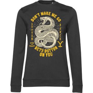 Yellowstone Sweater/trui -L- Beth Dutton Zwart