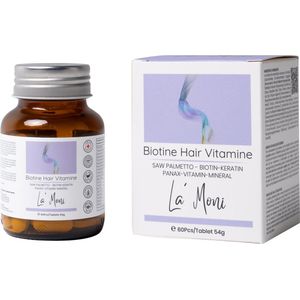 La´Moni Biotine Vitamine Tablet / Vegan / Biotine / Keratin / Ondersteuning van Haarverzorging