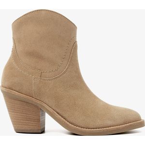 VIA VAI Mara Denver Enkellaarsjes dames - Beige - Maat 39