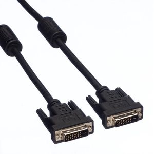 VALUE DVI monitor kabel, DVI M-M, (24+1) dual link, 2,0m, 2 m