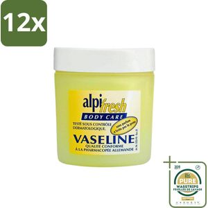 Alpi-Fresh - Handcrème Vaseline - Bescherming & Hydratatie - 250 ml - Voordeelverpakking - 12 stuks - Bescherming - Hydratatie