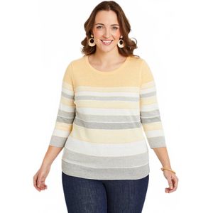 Trui met jacquardbreiwerk