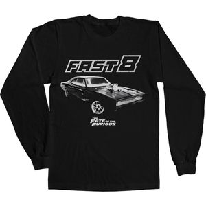The Fast And The Furious Longsleeve shirt -M- Fast 8 Dodge Zwart