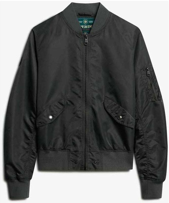 Superdry - Merchant MA1 - Bomberjack - Zwart