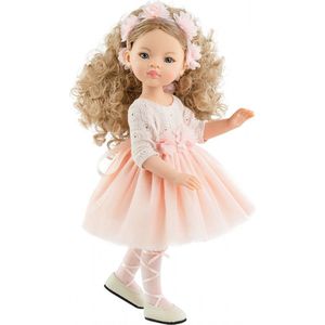 Paola Reina Amigas articulada Rebeca babypop licht meisje met kledij 32cm