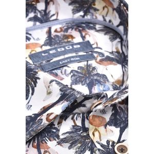 Ledub overhemd palmboomprint